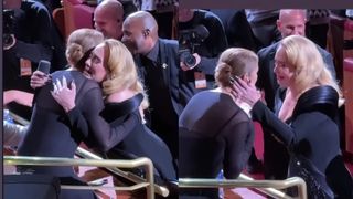 VIDEO Celine Dion și Adele, &icirc;nt&acirc;lnire emoționantă