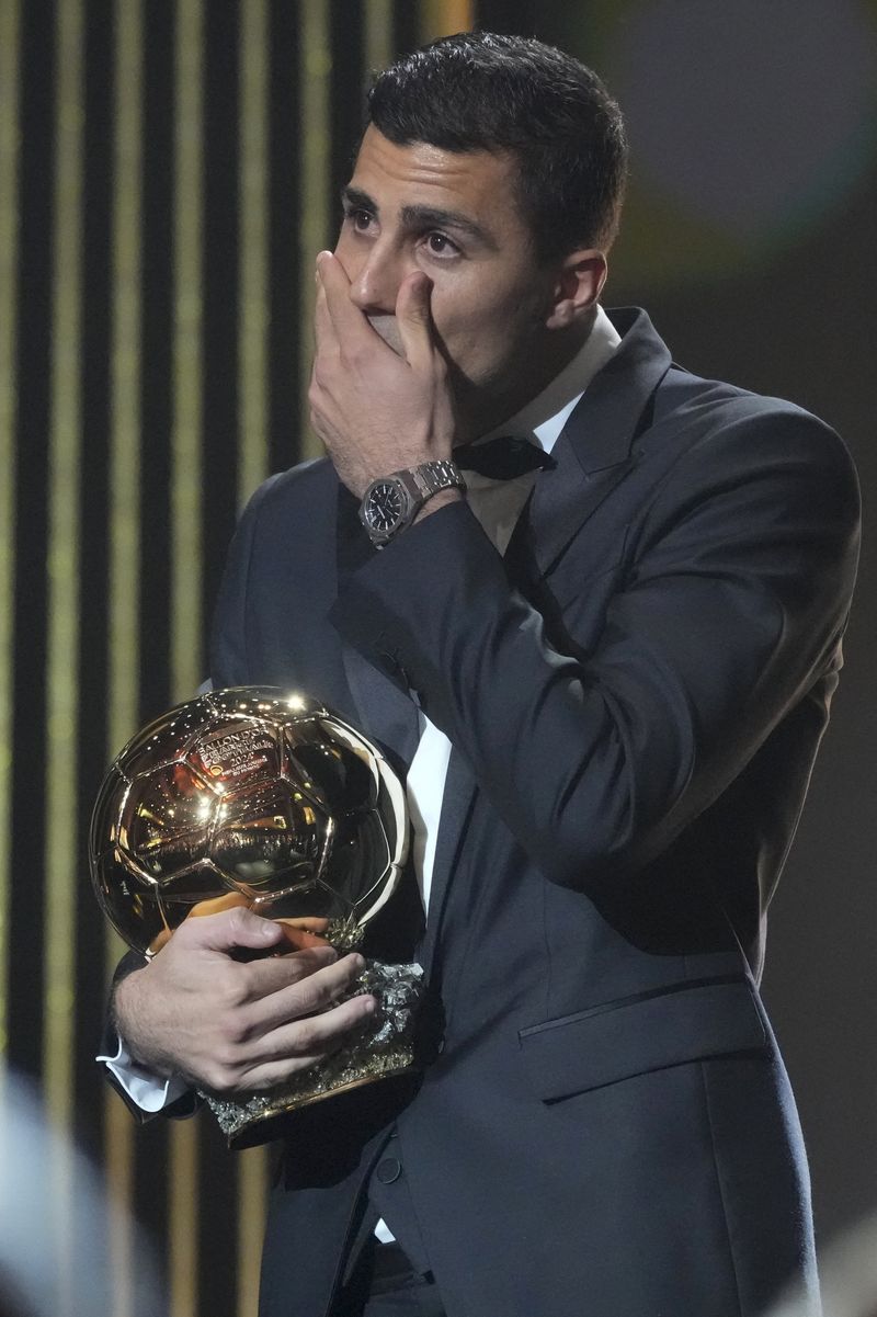  Rodrigo Hernández (Rodri) a câștigat Balonul de Aur 2024