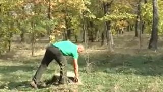 VIDEO. Pădurar atacat. Hoțul nu s-a speriat de pistol. "E un individ foarte periculos, vine mereu să fure lemne"