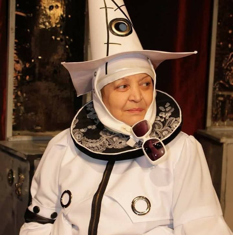 Partenera de viață a actorului, Doina Aida Stan.