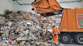 masina gunoi, roman mort, germania 