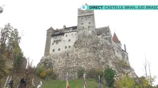 Pregătiri de Halloween la Bran