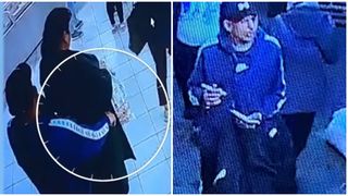 VIDEO Prins când fura în biserică