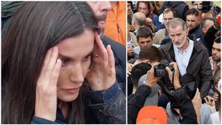 VIDEO Regina Spaniei, atacată cu noroi de sinistrații din Valencia. Ce a pățit Regele Felipe, sub un asediu de pietre. "Asasinii", au strigat oamenii