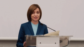 VIDEO "Libertatea, adevărul şi dreptatea au &icirc;nvins" Prima declarație a Maiei Sandu, după c&acirc;știgarea celui de-al doilea mandat la președinția Moldovei. Klaus Iohannis și Marcel Ciolacu au reacționat după victoria răsunătoare