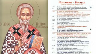 Ce sărbătoare este &icirc;n Calendarul ortodox pe 6 noiembrie 2024?