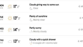 Vremea se &icirc;ncălzește &icirc;n București - Progniza Accuweather