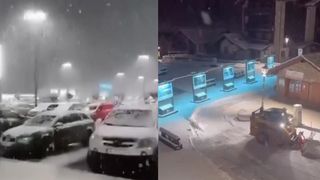 VIDEO Ninsori timpurii în Bulgaria și Italia. Spania, din nou în alertă din cauza fenomenului DANA