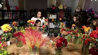 VIDEO &bdquo;Vreau să lucrez aici&rdquo;. Atelier de florărie dedicat copiilor