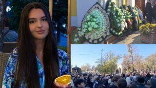 Imaginile durerii de la înmormântarea Andreei Cuciuc, înconjurată de flori albe! Sute de oameni îngenuncheați de durere au venit să o conducă pe ultimul drum