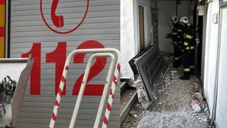 Explozie de proporții într-un bloc din Bacău! Un bărbat a fost ars în urma deflagrației