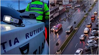 O femeie a fost spulberată pe trecerea de pietoni, în Capitală