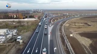 VIDEO Nou tronson deschis pe Autostrada Moldovei