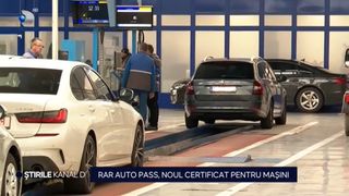 Certificatul RAR Auto Pass intră &icirc;n vigoare la 1 decembrie. 