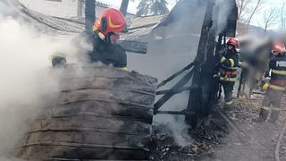 tragedie, pompieri, copii arsi, suceava 