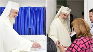 Patriarhul Daniel a votat
