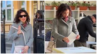 VIDEO Carmen Iohannis a votat. Prima Doamnă, la urne după ce a fost la biserică