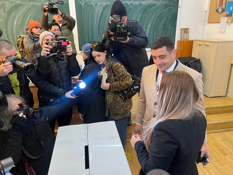 george simion, sectii de vot, alegeri prezidentiale 2024 