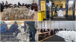 VIDEO Primele imagini de la procesul-mamut de renumărare a voturilor din turul I al alegerilor prezidențiale 2024