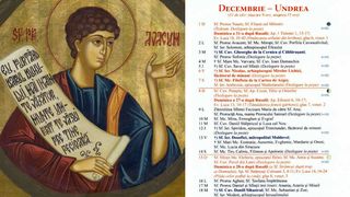 Ce sărbătoare este &icirc;n Calendarul ortodox azi, 2 decembrie 2024?