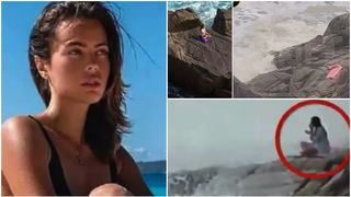 VIDEO Turistă de 24 de ani din Rusia, &icirc;nghițită de un val ucigaș &icirc;n Thailanda. "Făcea yoga pe o st&acirc;ncă"