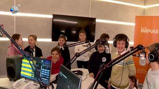 VIDEO Matinalii de la Radio Impuls, vizitați de copii