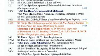 Calendar ortodox 7 decembrie 2024