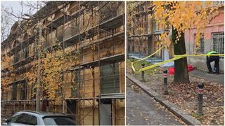 VIDEO Destin tragic pentru un bărbat, înainte de sărbători. A murit după ce a căzut în gol de pe schelă, la muncă, în Timișoara