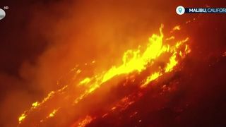 VIDEO „Era cuprins de flăcări”. Incendiu devastator în Malibu