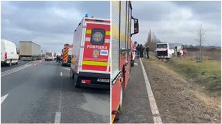 Șoferul unui autocar a murit după ce i s-a făcut rău la volan, &icirc;n Timiș. 