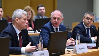 Ministrul Cătălin Predoiu, la ședința JAI de la Bruxelles