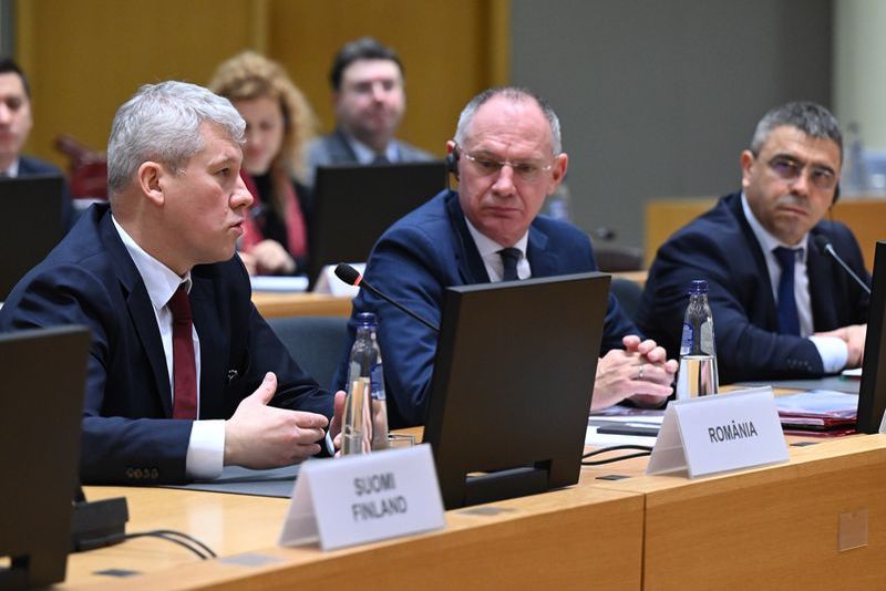 Ministrul Cătălin Predoiu, la ședința JAI de la Bruxelles