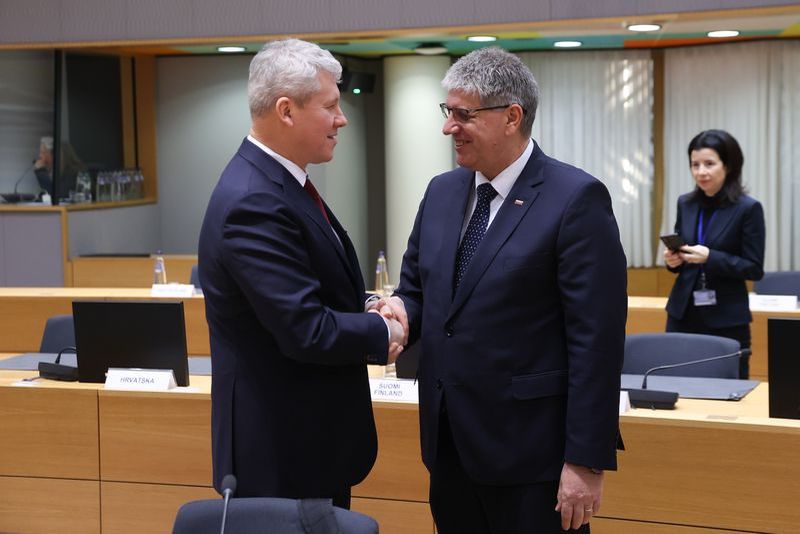 Ministrul Cătălin Predoiu, la ședința JAI de la Bruxelles