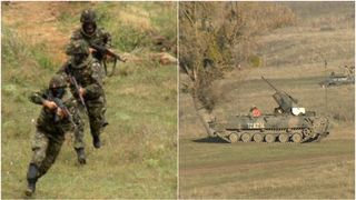 VIDEO Explozie la un poligon MApN. Patru elevi militari au fost răniți