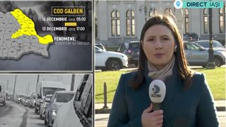 VIDEO Cod galben de vânt! Cât va dura?