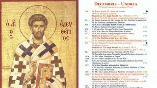 Ce sărbătoare este &icirc;n Calendarul ortodox pe 15 decembrie 2024?