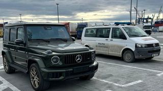 Mașină de 200.000 de euro furată din Polonia, descoperită în Portul Constanța