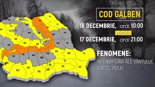 VIDEO Vreme severă &icirc;n mare parte din țară