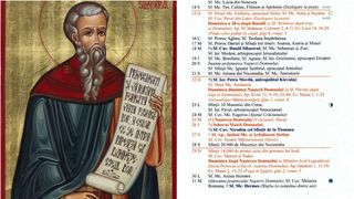 Calendar ortodox 18 decembrie 2024: Sf&acirc;ntul Daniil Sihastrul