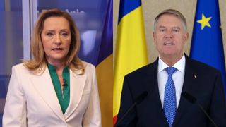 VIDEO Elena Lasconi &icirc;i cere lui Klaus Iohannis să demisioneze. Președintele nici nu vrea să audă: &bdquo;Cum să plec dacă Constituția &icirc;mi spune că nu pot?&rdquo;