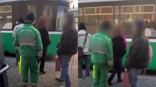 VIDEO „Trebuie să ne păzim de foarte multe lucruri”. Agresată în stație de angajatul de salubritate