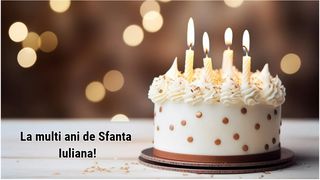 La mulți ani, Iuliana, Iulian și Iulia! Mesaje de Sf. Iuliana. Urări pentru cei care își serbează onomastica pe 21 decembrie