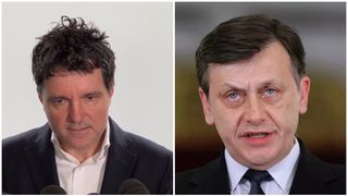 Nicușor Dan,  prima reacție după ce coaliția PSD-PNL-UDMR îl susține pe Crin Antonescu la alegerile prezidențiale: "Un lucru foarte bun. Eu îmi mențin candidatura"