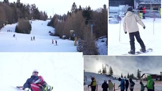 VIDEO &Icirc;n căutarea unui Crăciun alb. Rom&acirc;nii, pe p&acirc;rtii de Sărbători