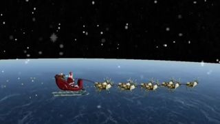 VIDEO Unde este, chiar acum, Moș Crăciun?