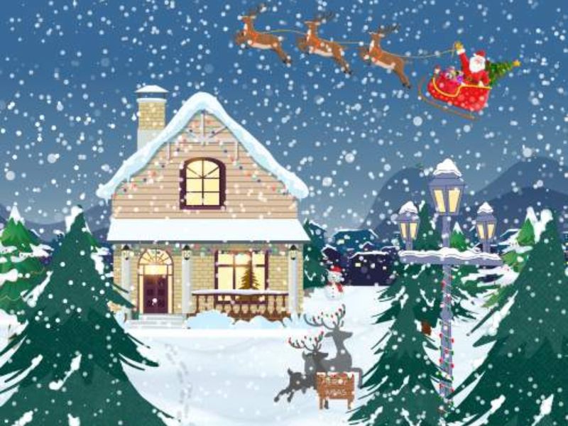 mos craciun, iluzie optica, test iq 