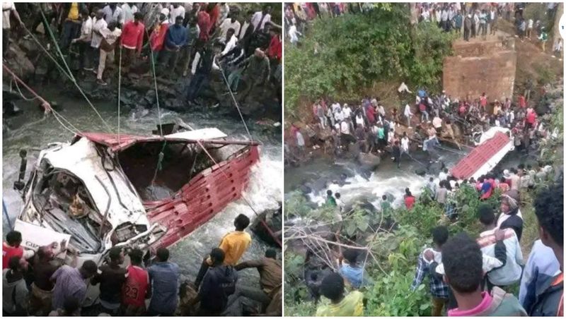 Un camion plin cu nuntași a căzut într-un râu: cel puțin 71 de morți