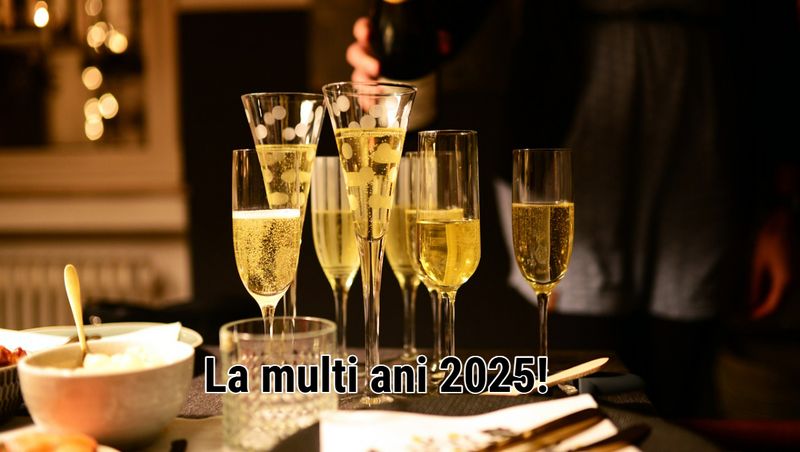 Mesaje de Anul Nou 2025 cu imagini: La mulți ani!