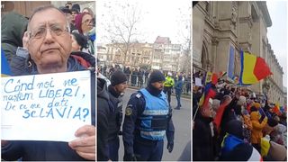 Protest la Curtea de Apel București &icirc;n favoarea lui Călin Georgescu