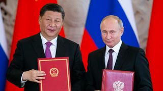 Xi Jinping și Vladimir Putin&nbsp;